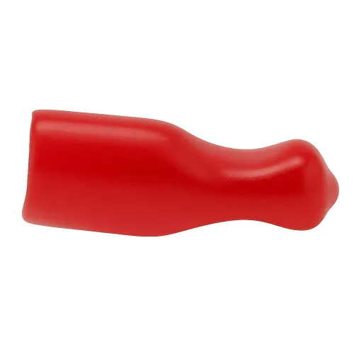 7.5mm x 25mm PVC Pull Tab Cap - Red | Flexible End Cap