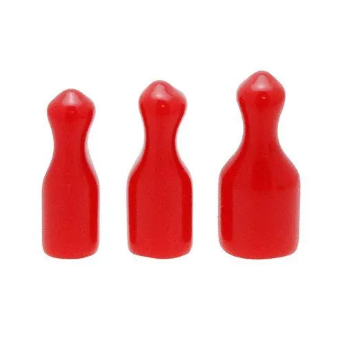 PVC Pull Tab Caps - 8.7mm ID - 25mm IL - 2mm Wall Thickness
