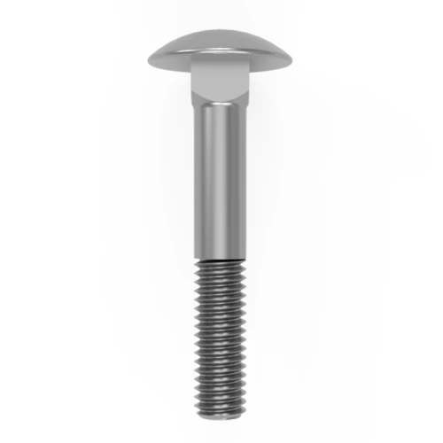 M10 x 100mm Coach Bolt - Part Threaded (DIN 603) | Marine Grade A4 Stainless Steel