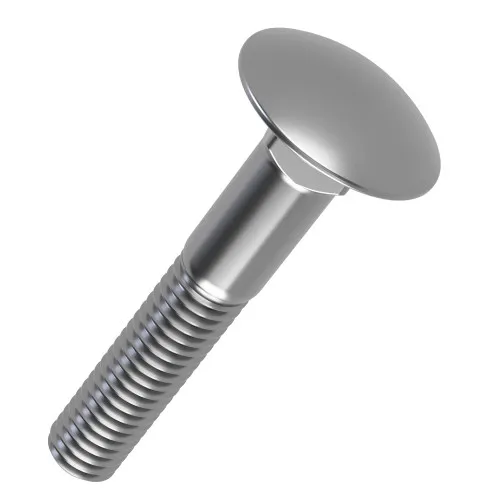 M16 x 160mm Coach Bolt - Part Threaded (DIN 603) | Marine Grade A4 Stainless Steel