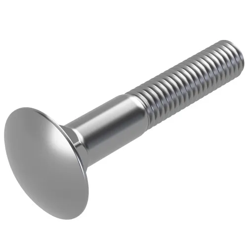 M16 x 160mm Coach Bolt - Part Threaded (DIN 603) | Marine Grade A4 Stainless Steel