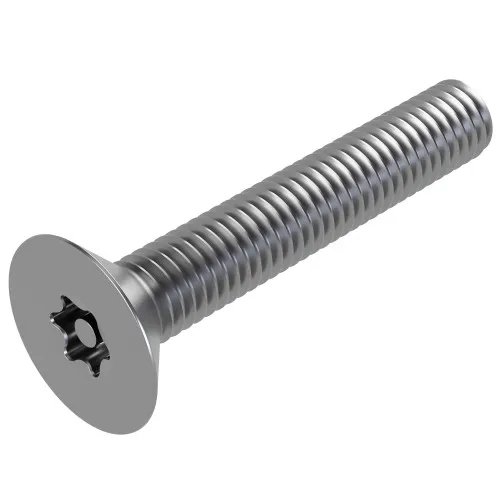 M8 x 12mm Security Pin Torx Countersunk Screw (T40) | A2 Stainless Steel