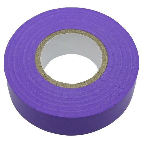 19mm x 33m PVC Electrical Insulation Tape - Purple