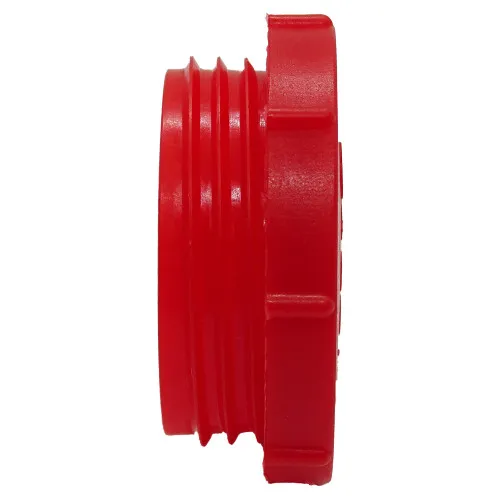 Quick Fit Connector - BSP, 3/8x8, Red |Threaded Plugs | Vital Parts