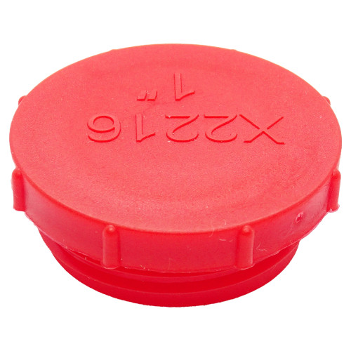 M12 x 1.5mm Metric Threaded Plug (Quick Fit Connector) - Red | LDPE