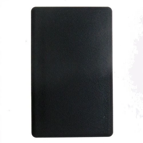 40 x 20mm - Rectangular Tube Inserts - Black - LDPE | Vital Parts