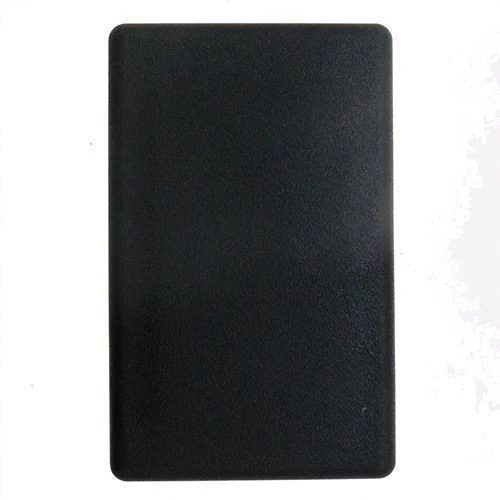 120 x 30mm - Rectangular Tube Inserts - Black - LDPE | Vital Parts