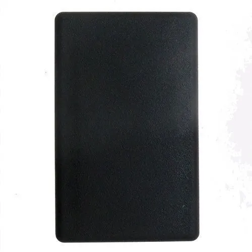 120 x 60mm Rectangular Tube Insert (2-4mm Wall) | Black LDPE