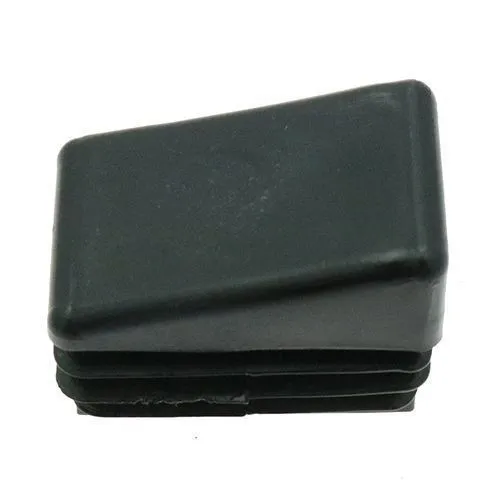 30 x 20mm - Angled Rectangular Inserts , Black, LDPE | Vital Parts