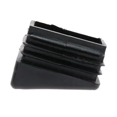40 x 20mm - Angled Rectangular Inserts , Black, LDPE | Vital Parts