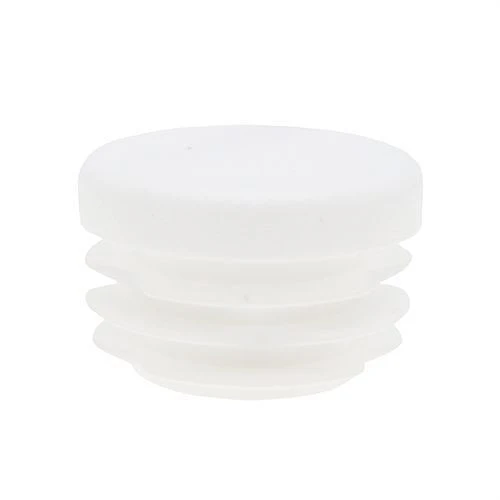 Round Tube Insert - To Fit 6-8.4mm Tube, White, LDPE Plastic
