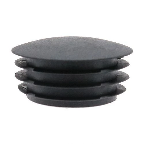 Round Thin Head Tube Insert - To Fit 8-9mm Tube, Black