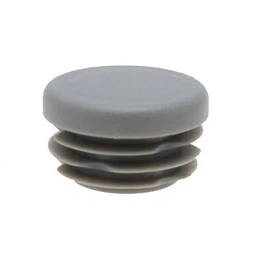 12mm Round Plastic Tube Insert (For 8-10.4mm Tube) 0.8-2mm Wall | Grey LDPE