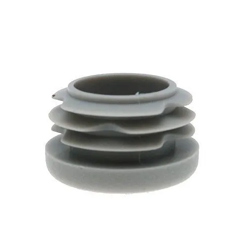 12mm Round Plastic Tube Insert (For 8-10.4mm Tube) 0.8-2mm Wall | Grey LDPE