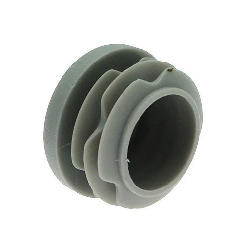 Round Tube Insert - To Fit 8.7-11.1mm Tube, Grey, LDPE Plastic
