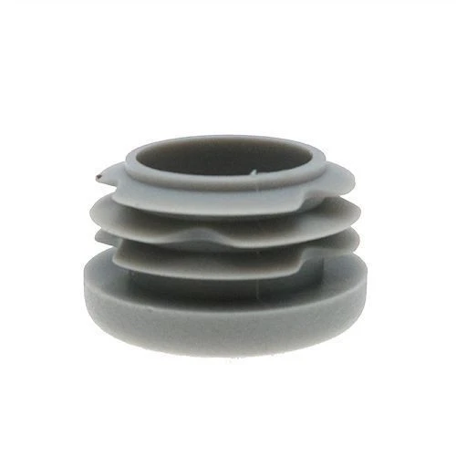 Round Tube Insert - To Fit 8.7-11.1mm Tube, Grey, LDPE Plastic