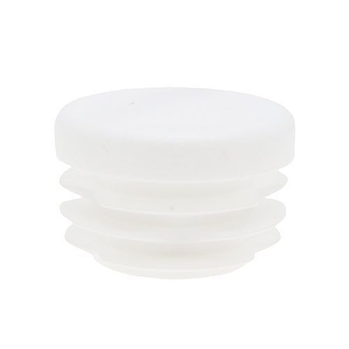 Round Tube Insert - To Fit 8.7-11.1mm Tube, White, LDPE Plastic