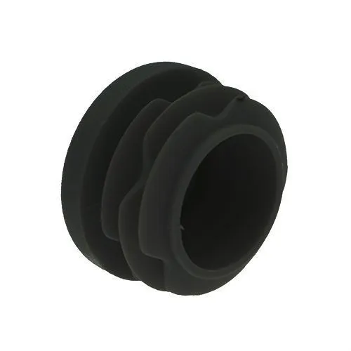 14mm Round Plastic Tube Insert (For 10-12.4mm Tube) 1.5-2mm Wall | Black LDPE