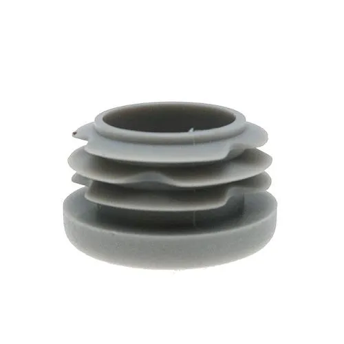 16mm Round Plastic Tube Insert (For 12-14.4mm Tube) 0.8-2mm Wall | Grey LDPE