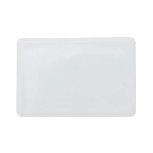 60 x 40mm - Rectangular Tube Inserts - White - LDPE | Vital Parts