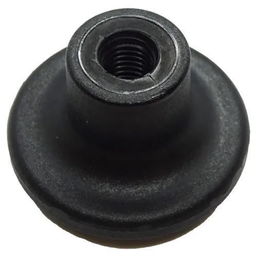 M8 x 37mm Button Knob - Black | Wing Screws & Knobs | Vital Parts