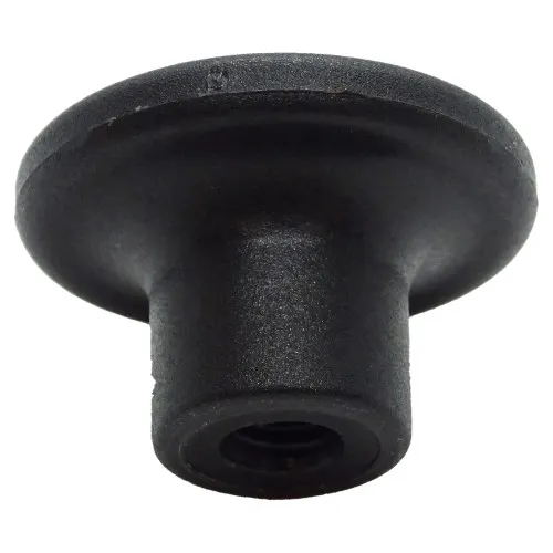 M8 x 37mm Button Knob - Black | Wing Screws & Knobs | Vital Parts