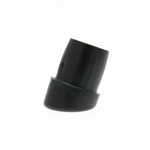 Round Angled Tube Insert -  19mm Outside Diameter,  Black 