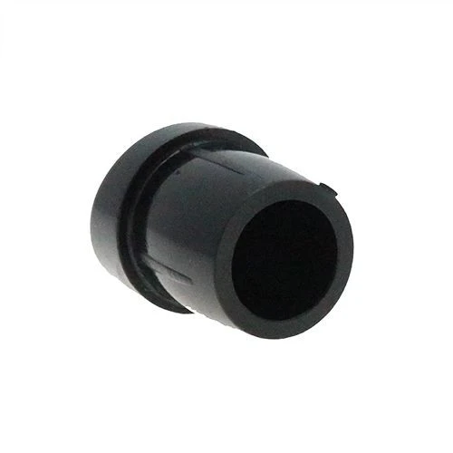 Round Angled Tube Insert -  19mm Outside Diameter,  Black 