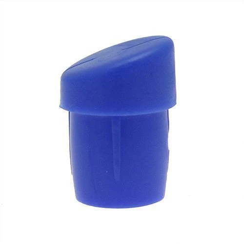 Round Angled Tube Insert - 19mm Outside Diameter, Blue