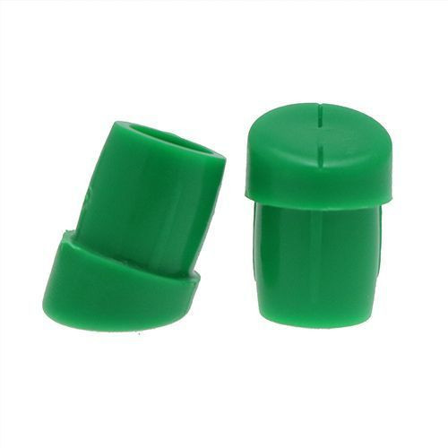 Round Angled Tube Insert - 19mm Outside Diameter, Green