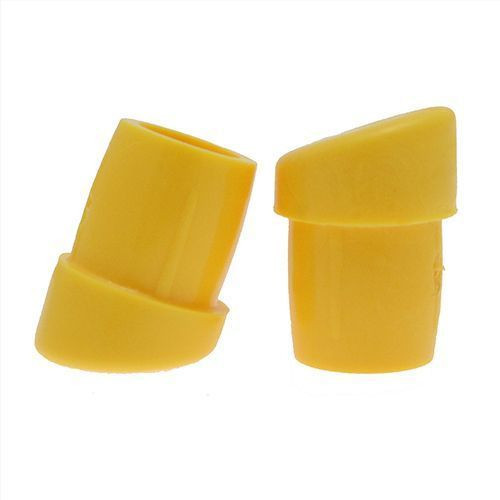 19mm Chair Foot (To Fit 16mm Tube) | Yellow LDPE