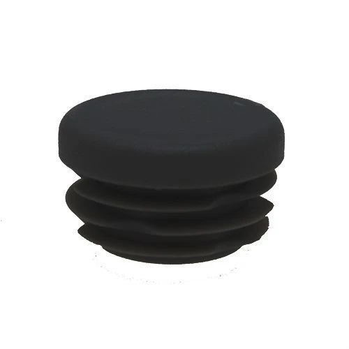 Round Tube Insert - To Fit 18-21.4mm Tube, Black, LDPE Plastic