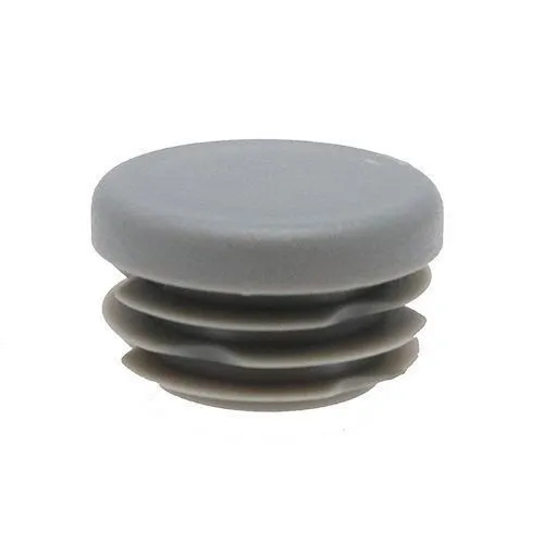 24mm Round Plastic Tube Insert (For 19-22mm Tube) 1-2.5mm Wall | Grey LDPE