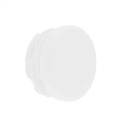 Round Tube Insert - To Fit 19-23mm Tube, White, LDPE Plastic