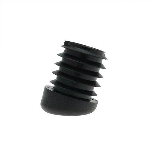 25mm Chair Foot (To Fit 21-22mm Tube) | Black LDPE