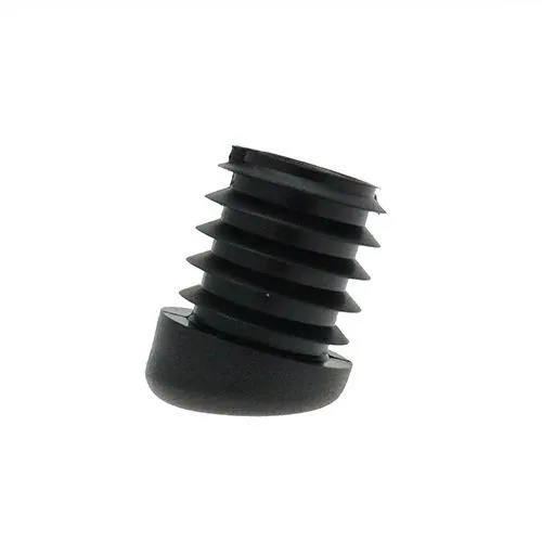 25mm Chair Foot (To Fit 21-22mm Tube) | Black LDPE