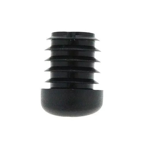 25mm Chair Foot (To Fit 21-22mm Tube) | Black LDPE