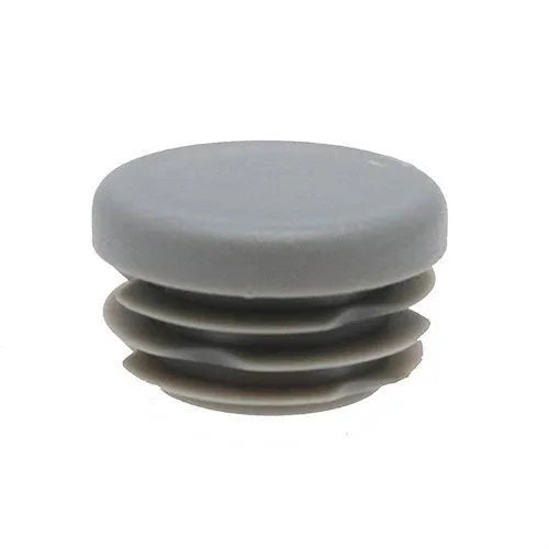 25mm Round Plastic Tube Insert (For 15-19mm Tube) 3-5mm Wall | Grey LDPE