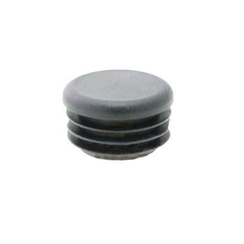 25.4mm Round Plastic Tube Insert (For 19.4-23.4mm Tube) 1-3mm Wall | Black LDPE