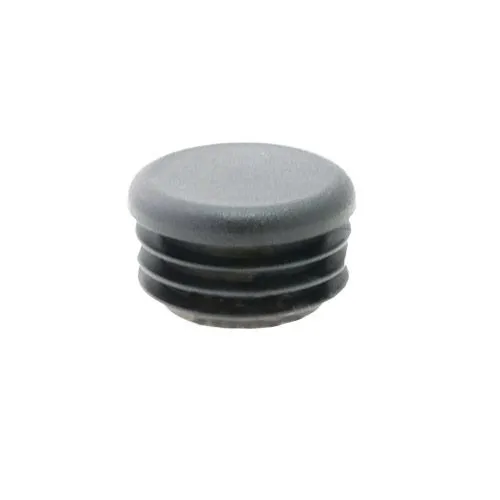 25.4mm Round Plastic Tube Insert (For 19.4-23.4mm Tube) 1-3mm Wall | Black LDPE