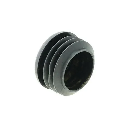 25.4mm Round Plastic Tube Insert (For 19.4-23.4mm Tube) 1-3mm Wall | Black LDPE