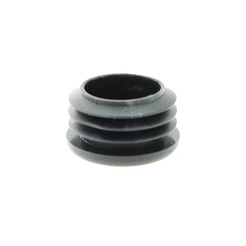 Round Tube Insert - To Fit 19.4-23.4mm Tube, Black, LDPE Plastic