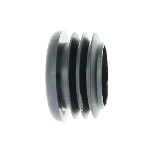25.4mm Round Plastic Tube Insert (For 19.4-23.4mm Tube) 1-3mm Wall | Black LDPE
