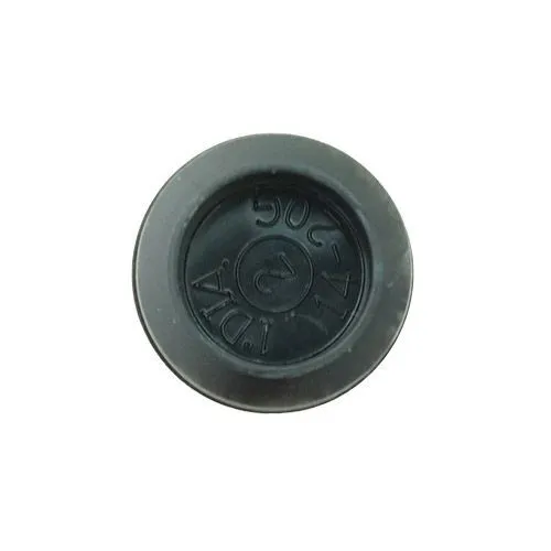 25.4mm Round Plastic Tube Insert (For 19.4-23.4mm Tube) 1-3mm Wall | Black LDPE