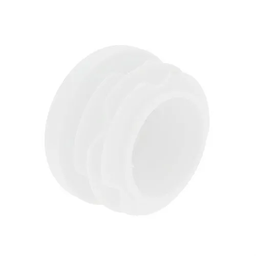 28.6mm Round Plastic Tube Insert (For 22.6-26.6mm Tube) 1-3mm Wall | White LDPE