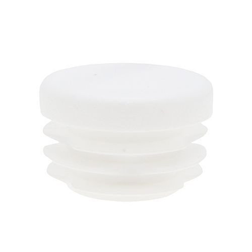 35mm Round Plastic Tube Insert (For 29-33mm Tube) 1-3mm Wall | White LDPE