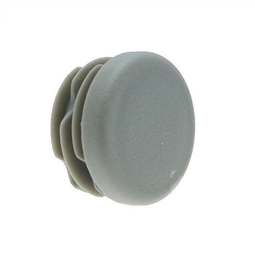 Round Tube Insert - To Fit 32-36mm Tube, Grey, LDPE Plastic