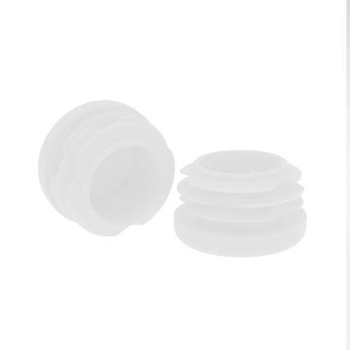 Round Tube Insert - To Fit 32-36mm Tube, White, LDPE Plastic