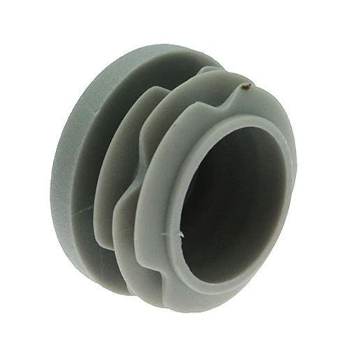 Round Tube Insert - To Fit 34-38mm Tube, Grey, LDPE Plastic