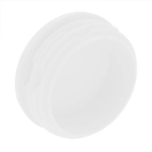 Round Tube Insert - To Fit 32-37mm Tube, White, LDPE Plastic